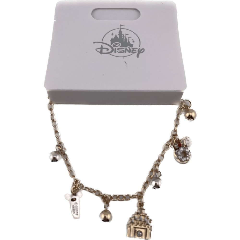 Disney Parks  Cinderella Castle Minnie Mouse Snacks Treats Charm Bracelet